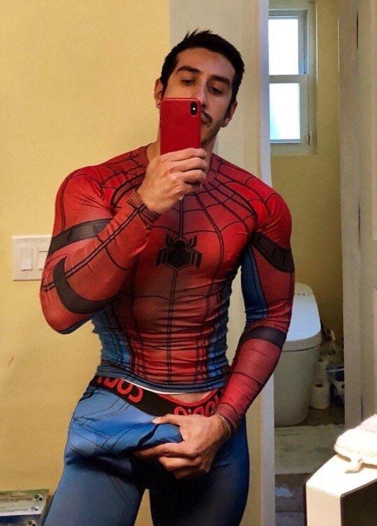 Spiderman does whatever a spider can