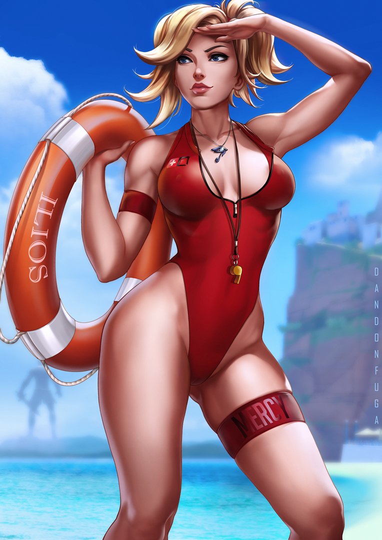 Lifeguard Mercy by dandonfuga