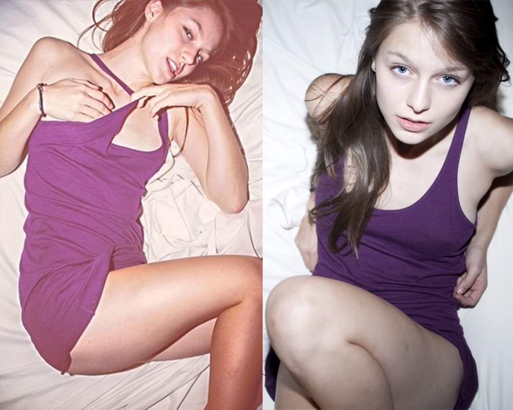 Melissa Benoist Sexy in Bed