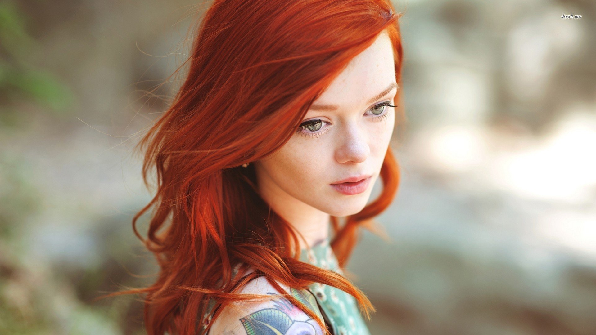Tattooed Redhead Goddess