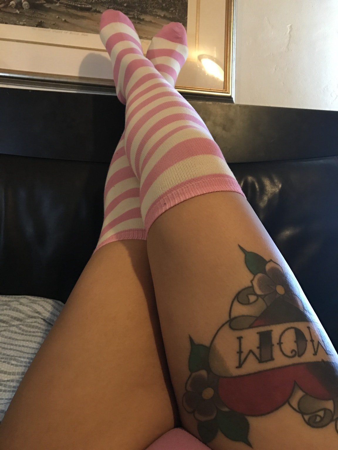 Happy [F]riday!! My pink and white pair for your viewing pleasure