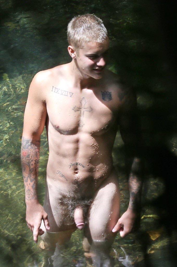 Justin Bieber’s Hot bod and cock