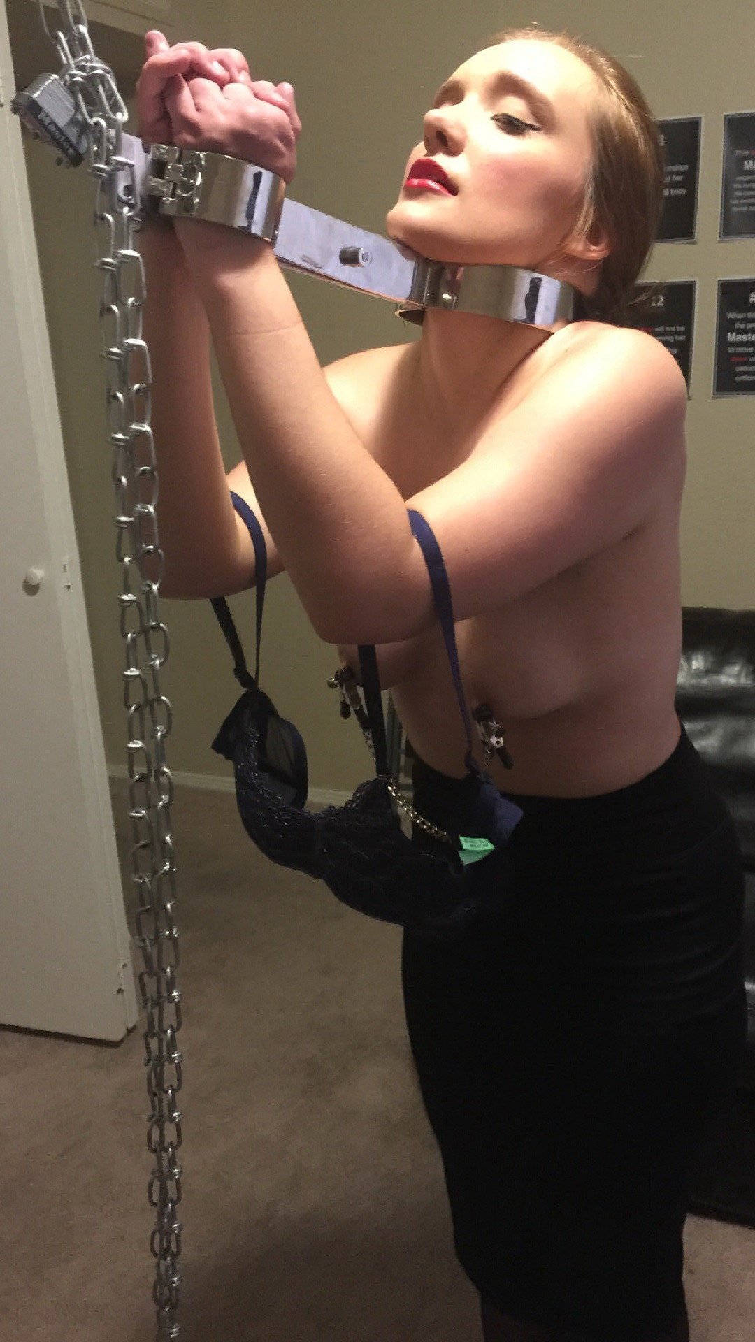 Steel restraints and clamps