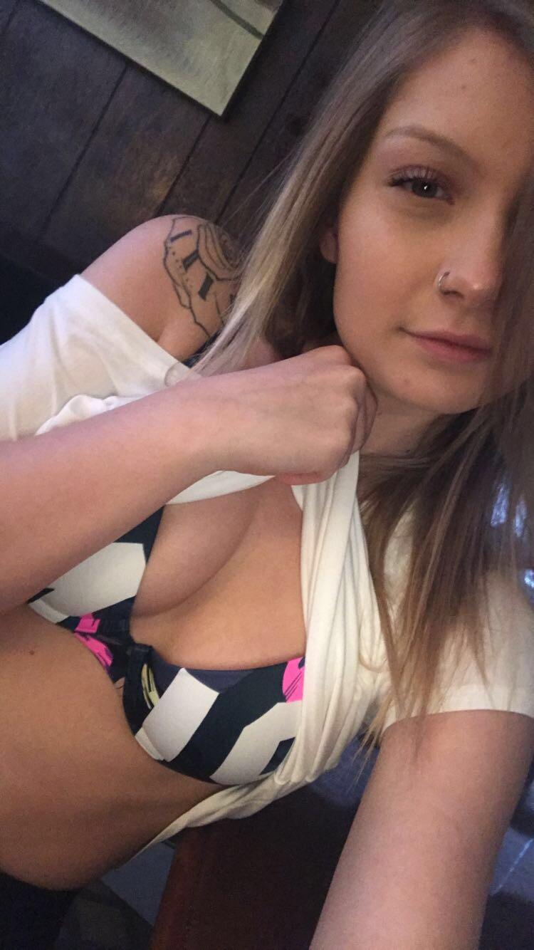 Just a little sneak peek at what’s under my tank top. (18) (f)