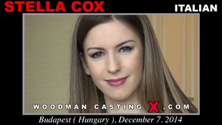 【WoodmanCastingX】7583｜Stella Cox (23yo Italian) Casting Hard - Sex Testing - First DP