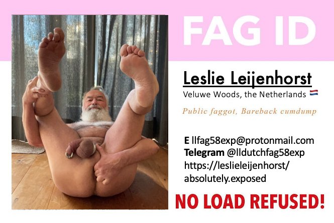 Leslie Leijenhorst Pink Fag ID