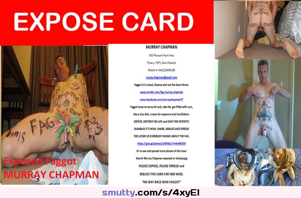 Poz Faggot Murray Chapman Exposure