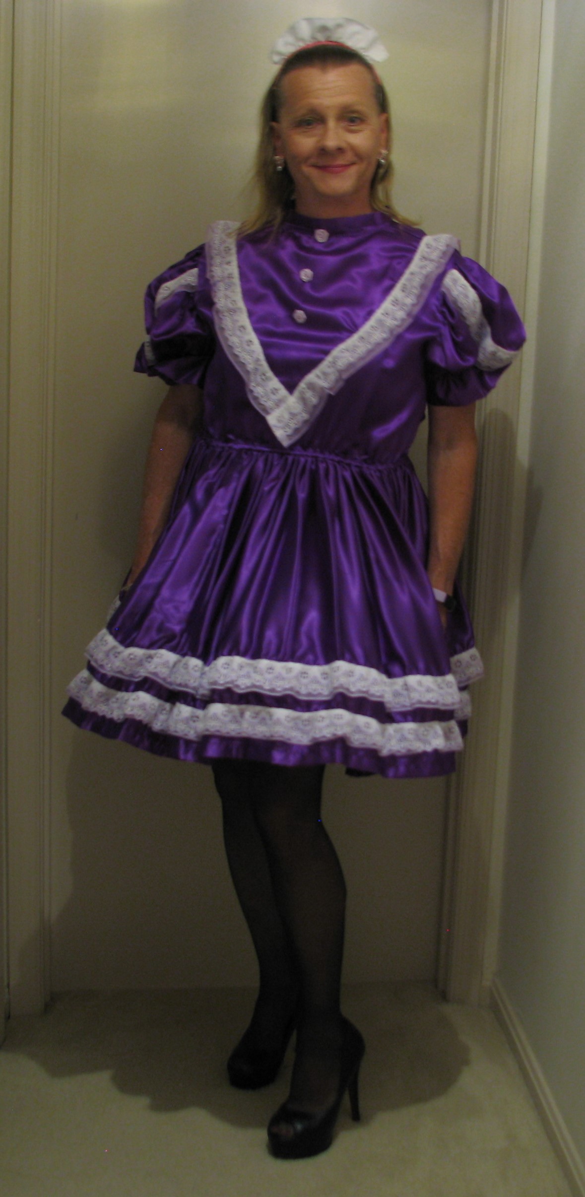 Chrisissy Purple Sissy Uniform