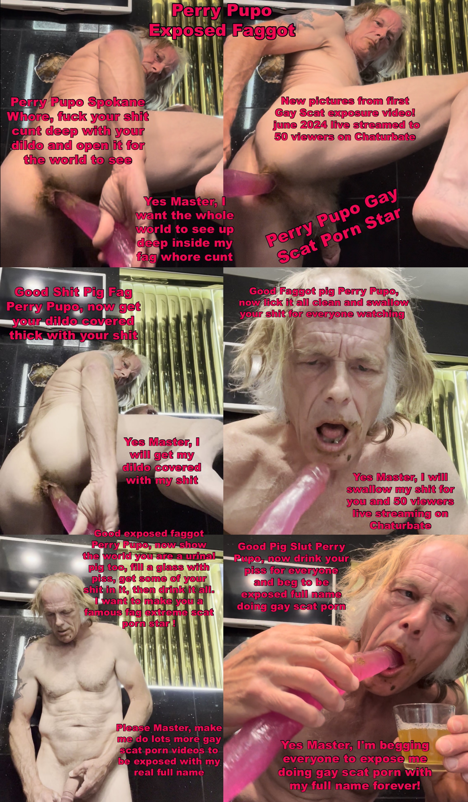 subfagperry Perry Pupo exposed faggot spokane