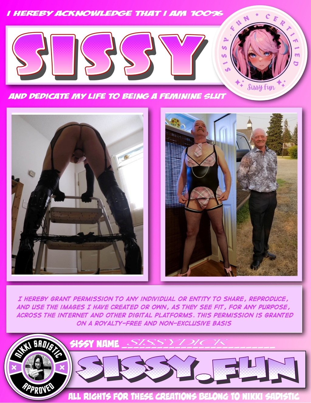 Sissydick exposed