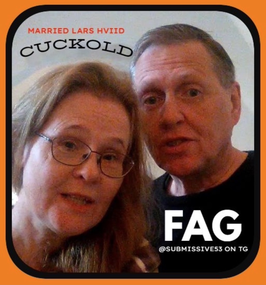 Unaware wife and cuckold fag Lars Hviid