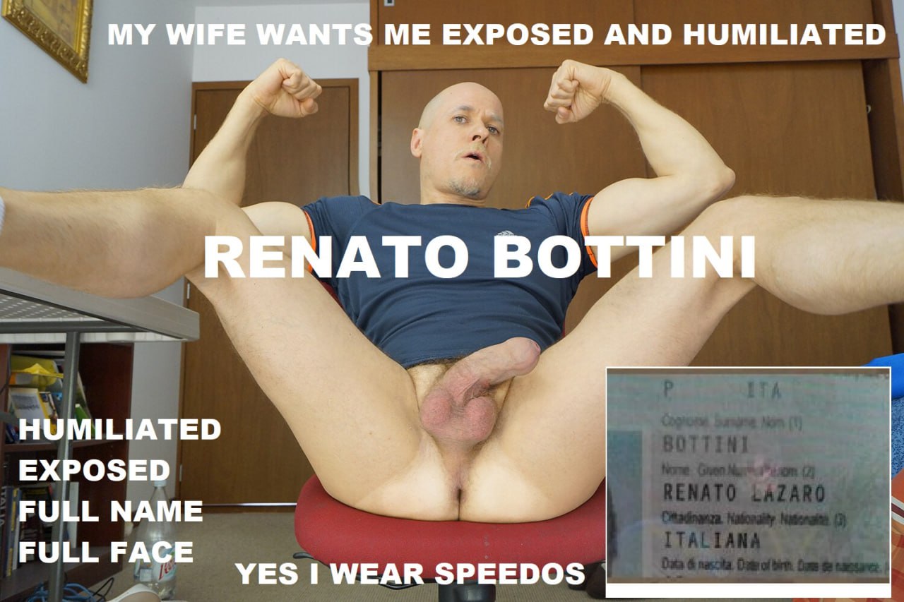 Renato Bottini exposed wide open