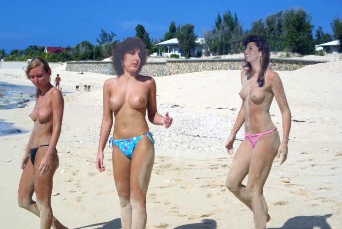 I'm Ingrid, nude on the beach with my beautiful Girlfriend Susan, ENJOY, pretty please!!!