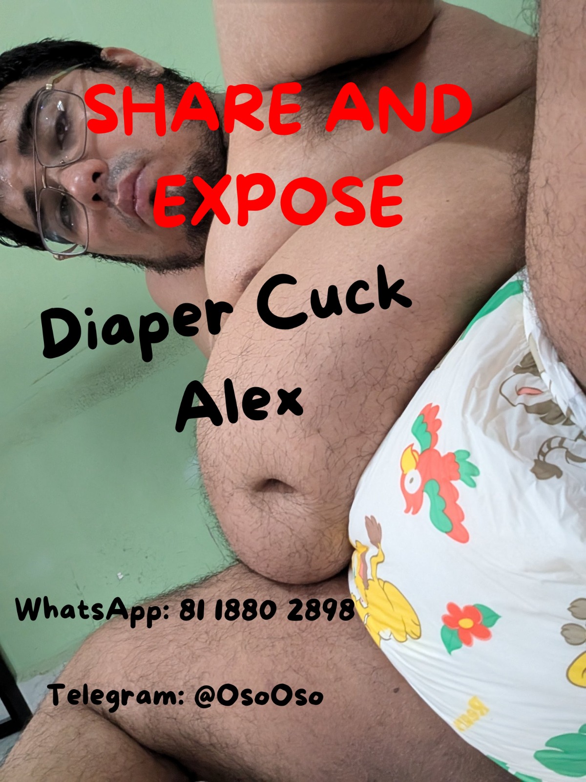 diaper cuck Alexis