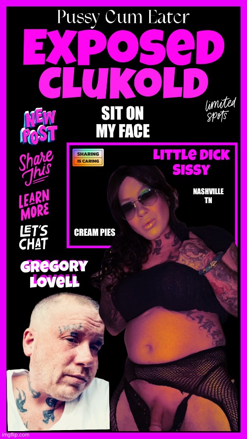 Sissy Gregory Lovell Clukold