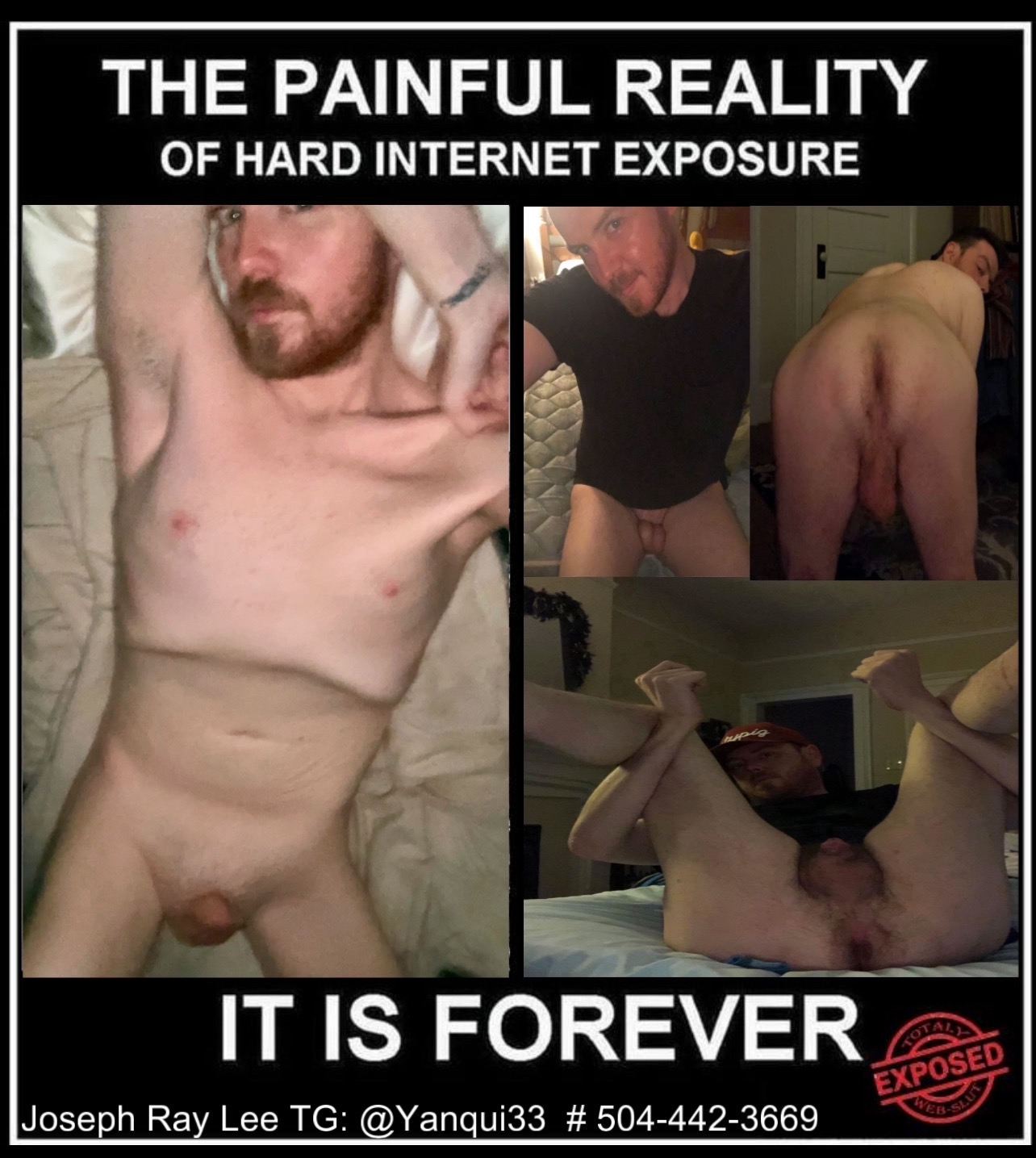 Exposed Fag Joseph Ray Lee