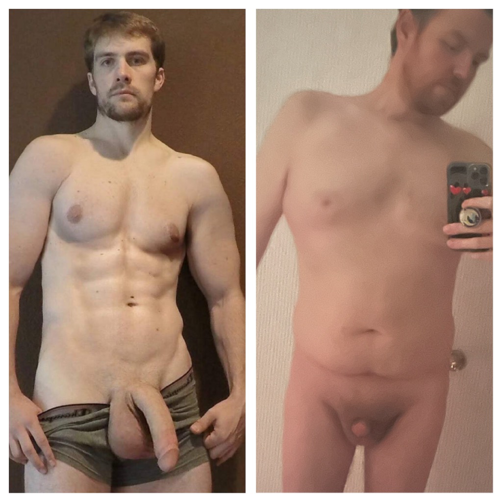 Cock Competition: Real man vs Dickless Fag Joseph Ray Lee