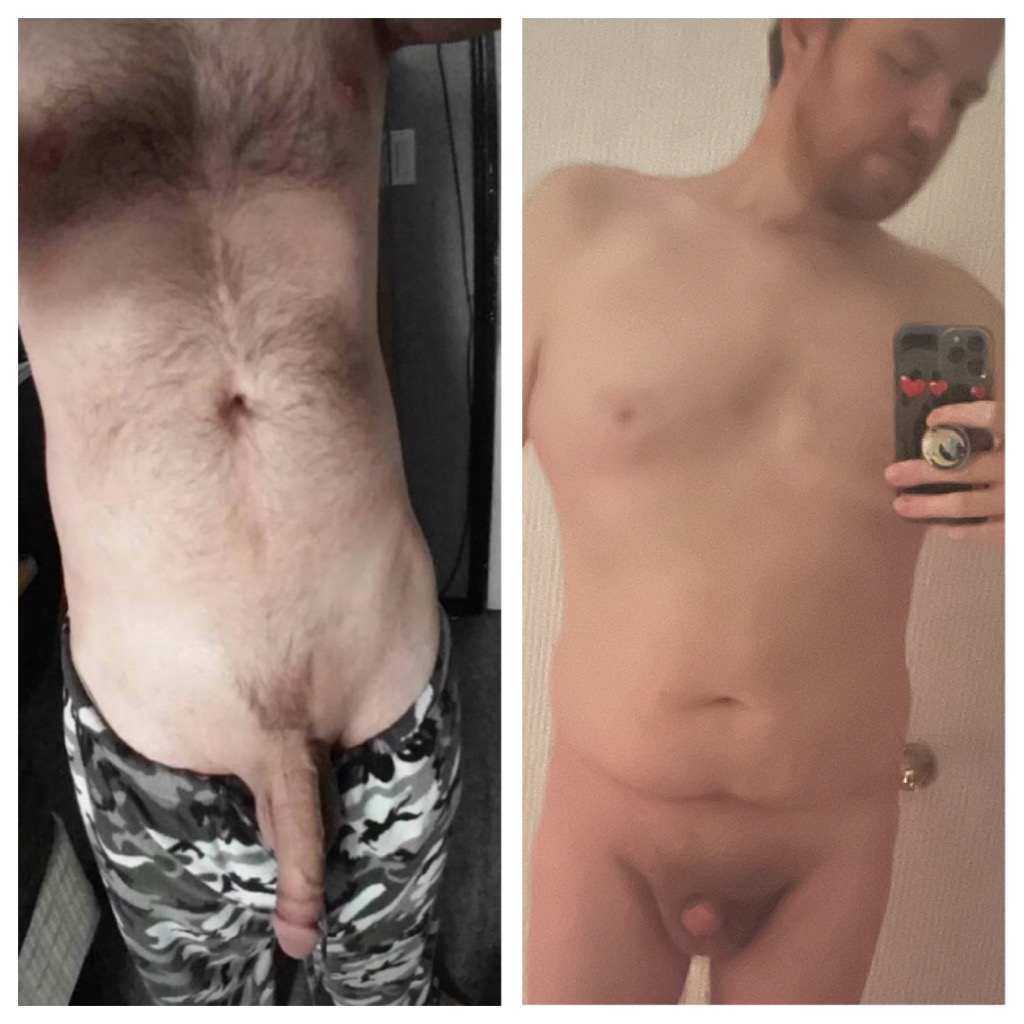 Cock Competition: Real man vs Dickless Fag Joseph Ray Lee