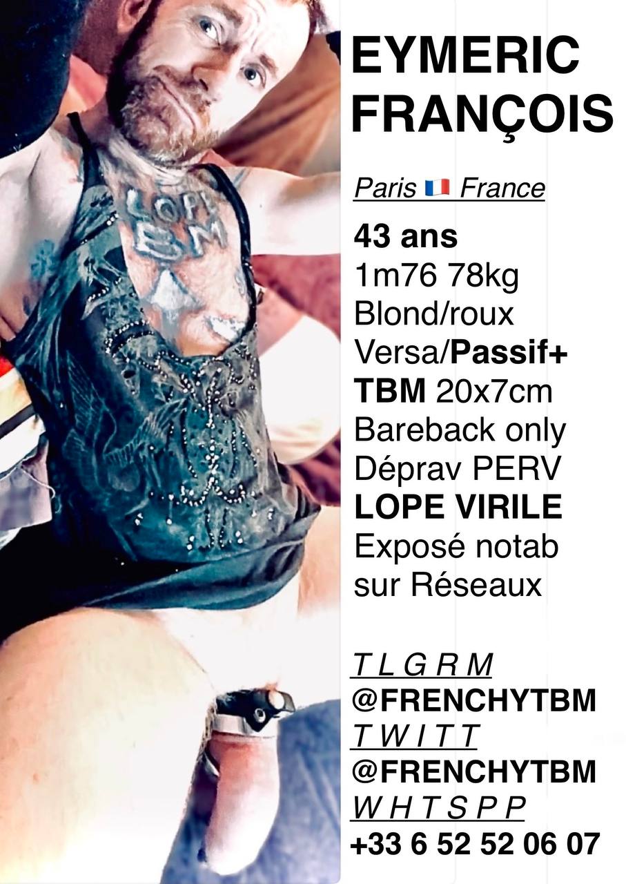 EYMERIC FRANCOIS (Tlgrm & X : @frenchytbm)