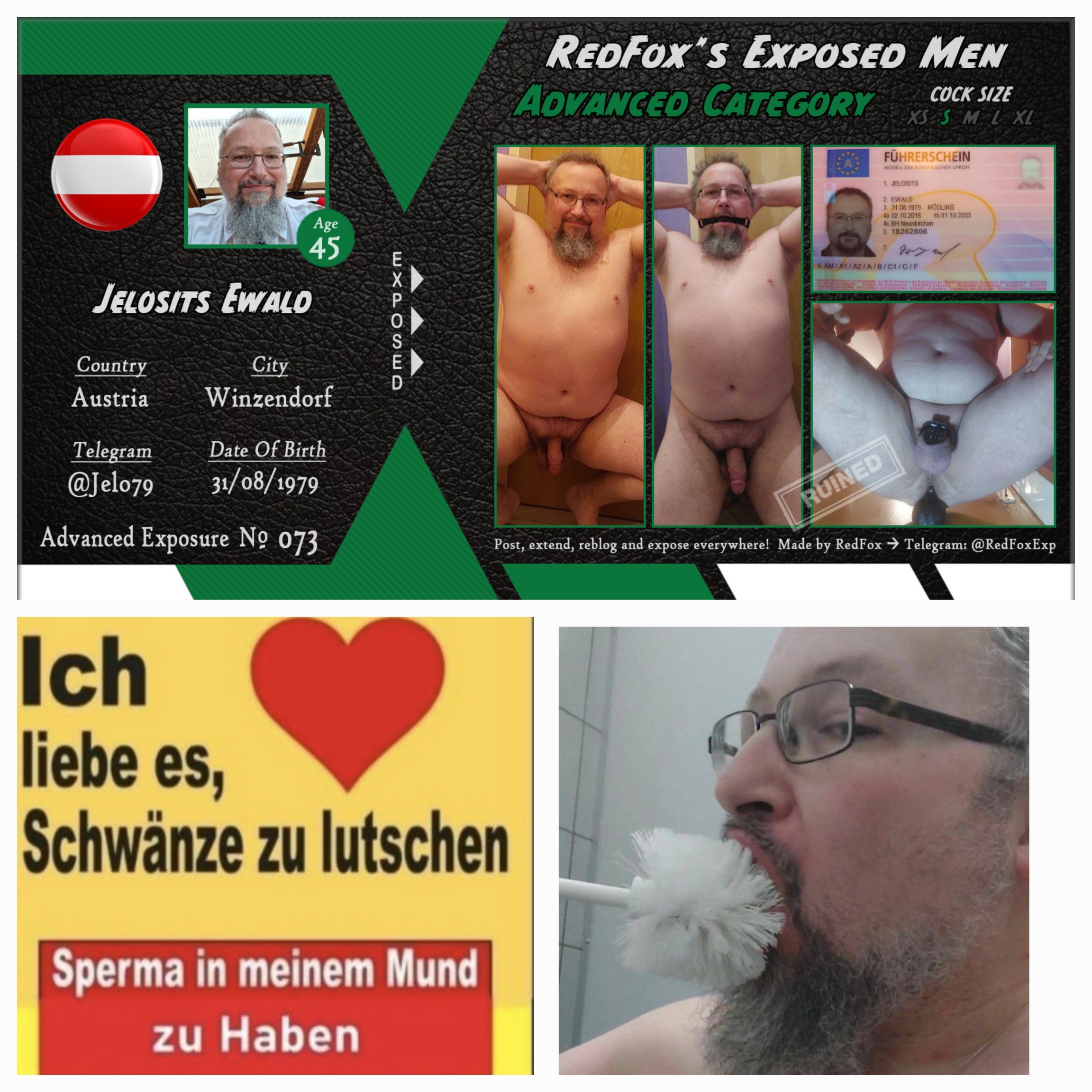 Ewald the faggot exposed