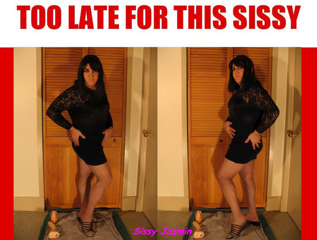  Sissy Crossdresser Jazmin Exposed