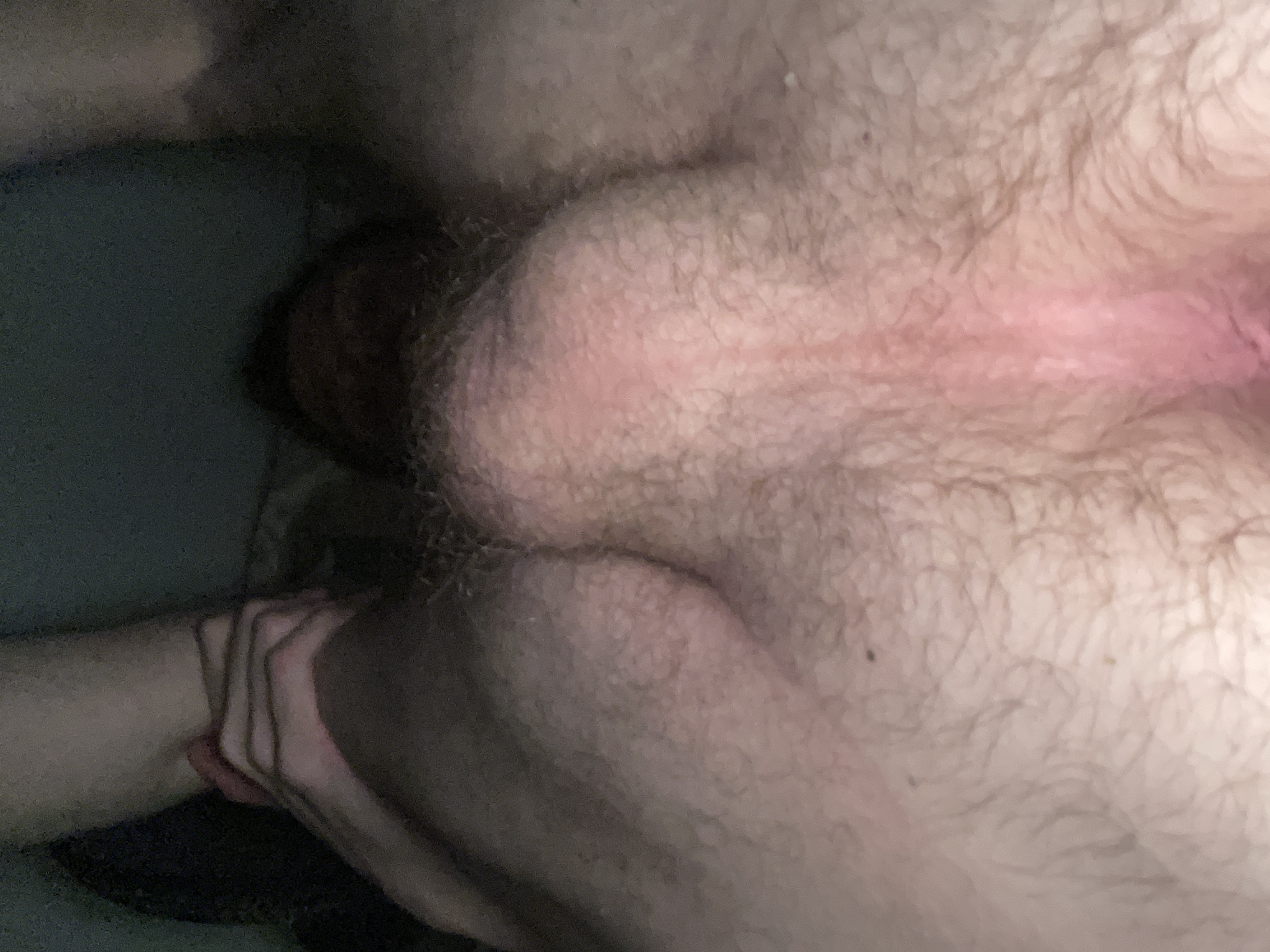 Joseph Ray Lee’s Pussy hole and ball bag 