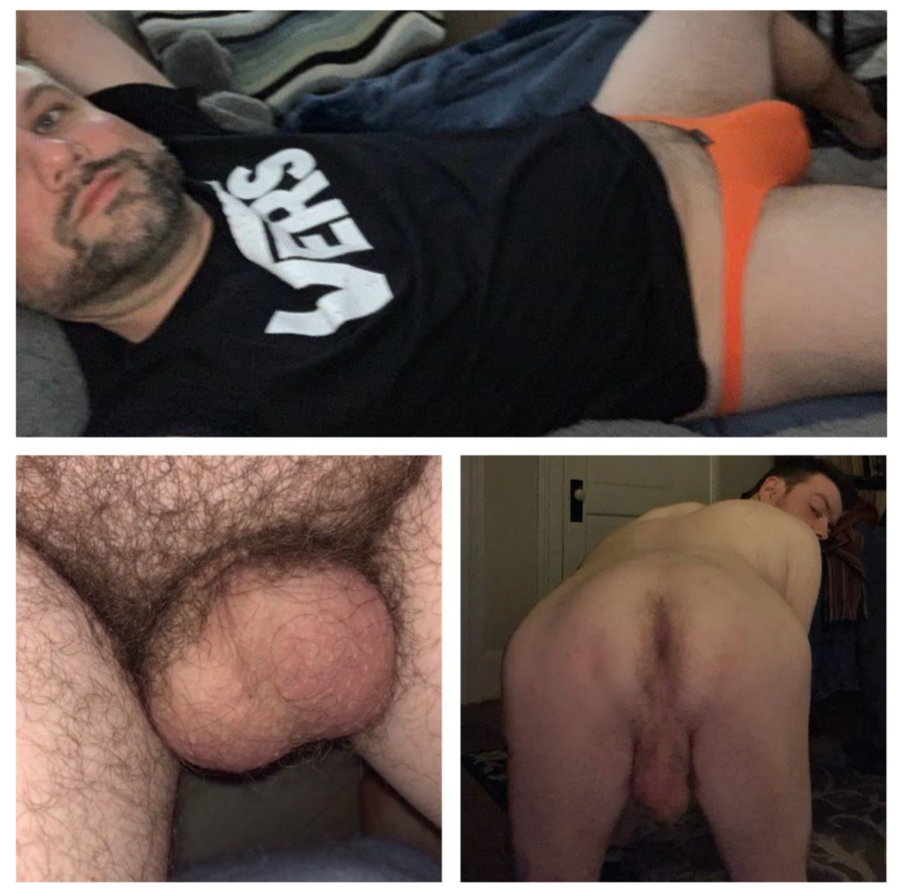 Ryan Blackmn bulge vs Dickless fag 