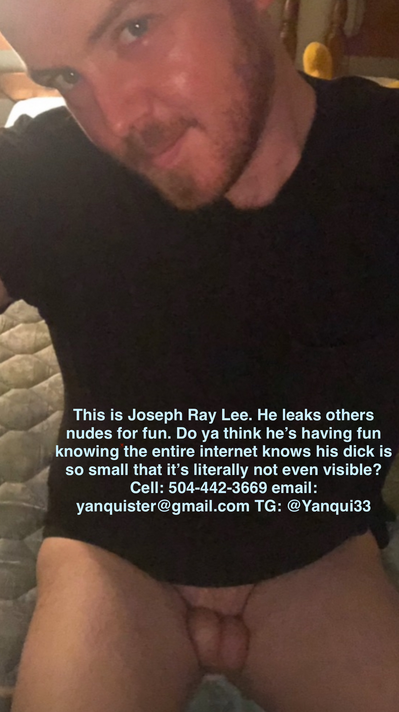 Fag Joseph Ray Lee punished 