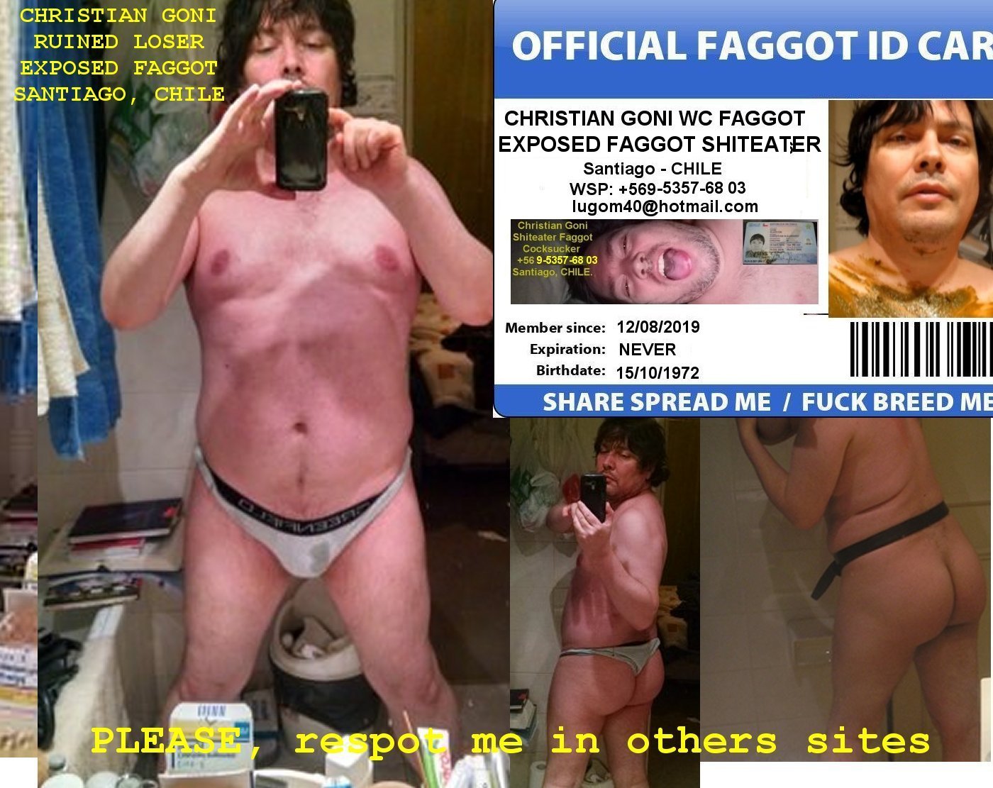 ruined loser exposed faggot 3
