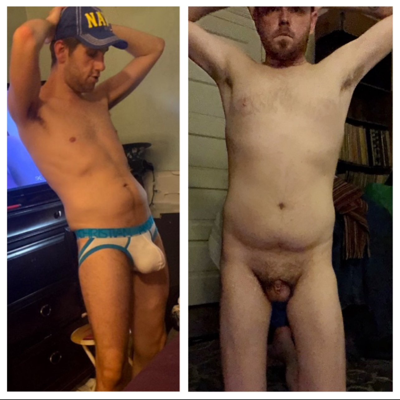 Massive bulge for real men, a clit for the fag. 