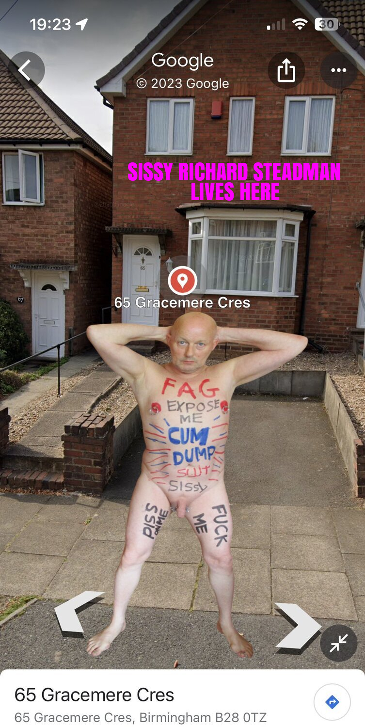 EXPOSED SISSY FAGGOT
