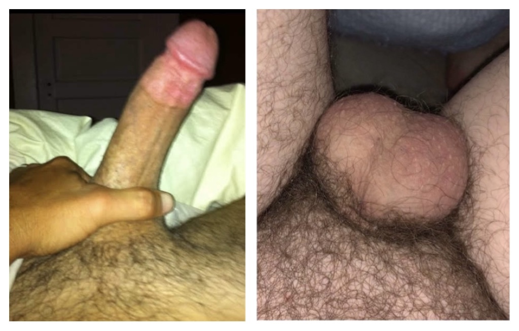 Real man’s cock vs fag clit.