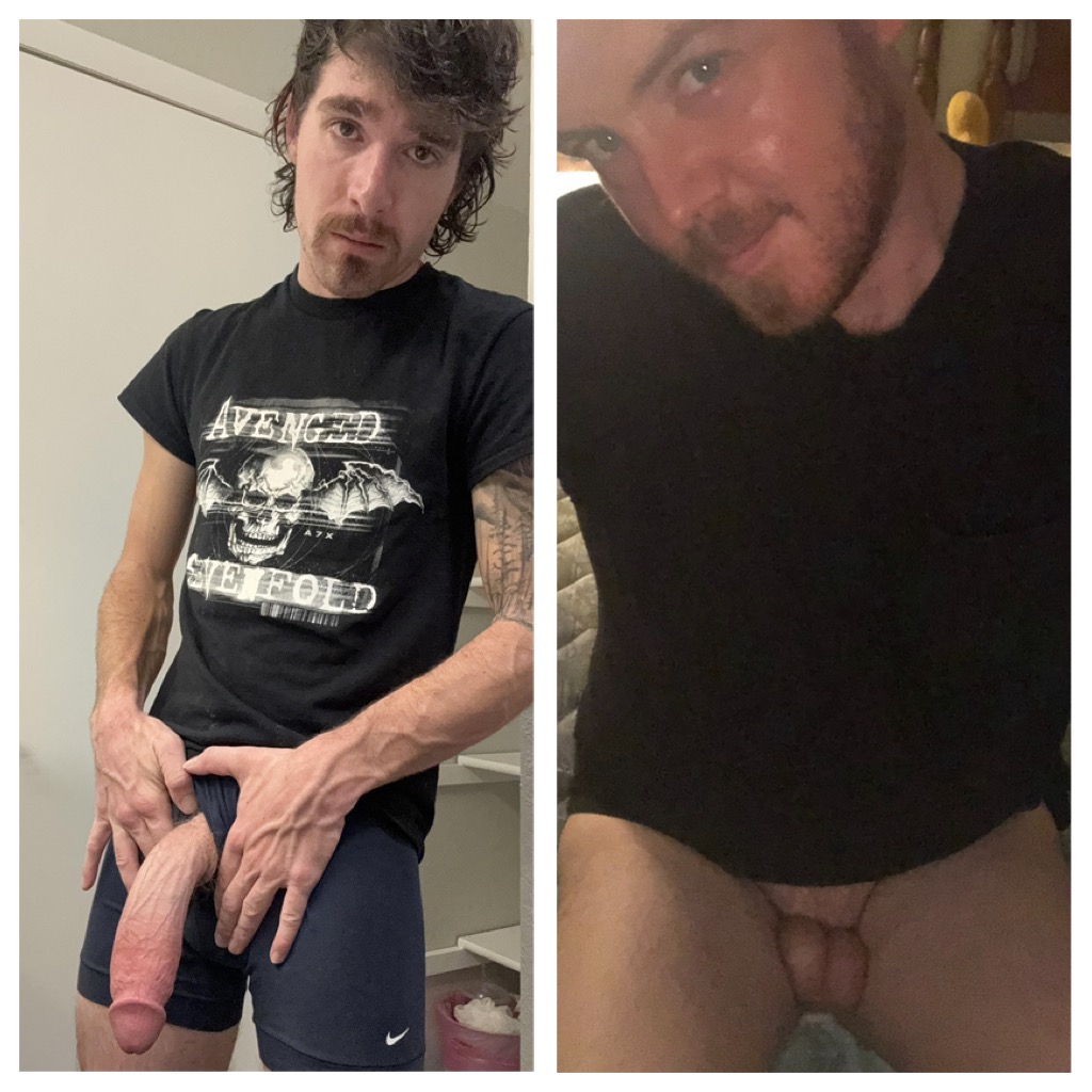 Real man shows the world fag’s tiny clit 