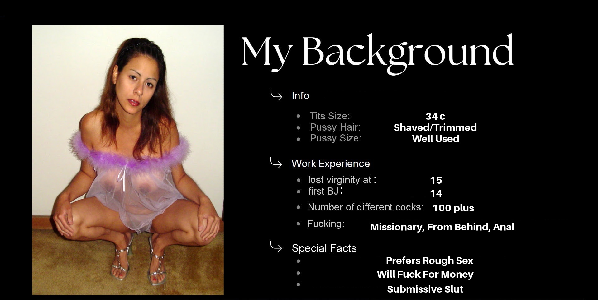 Webslut Nina Marie Mercadi