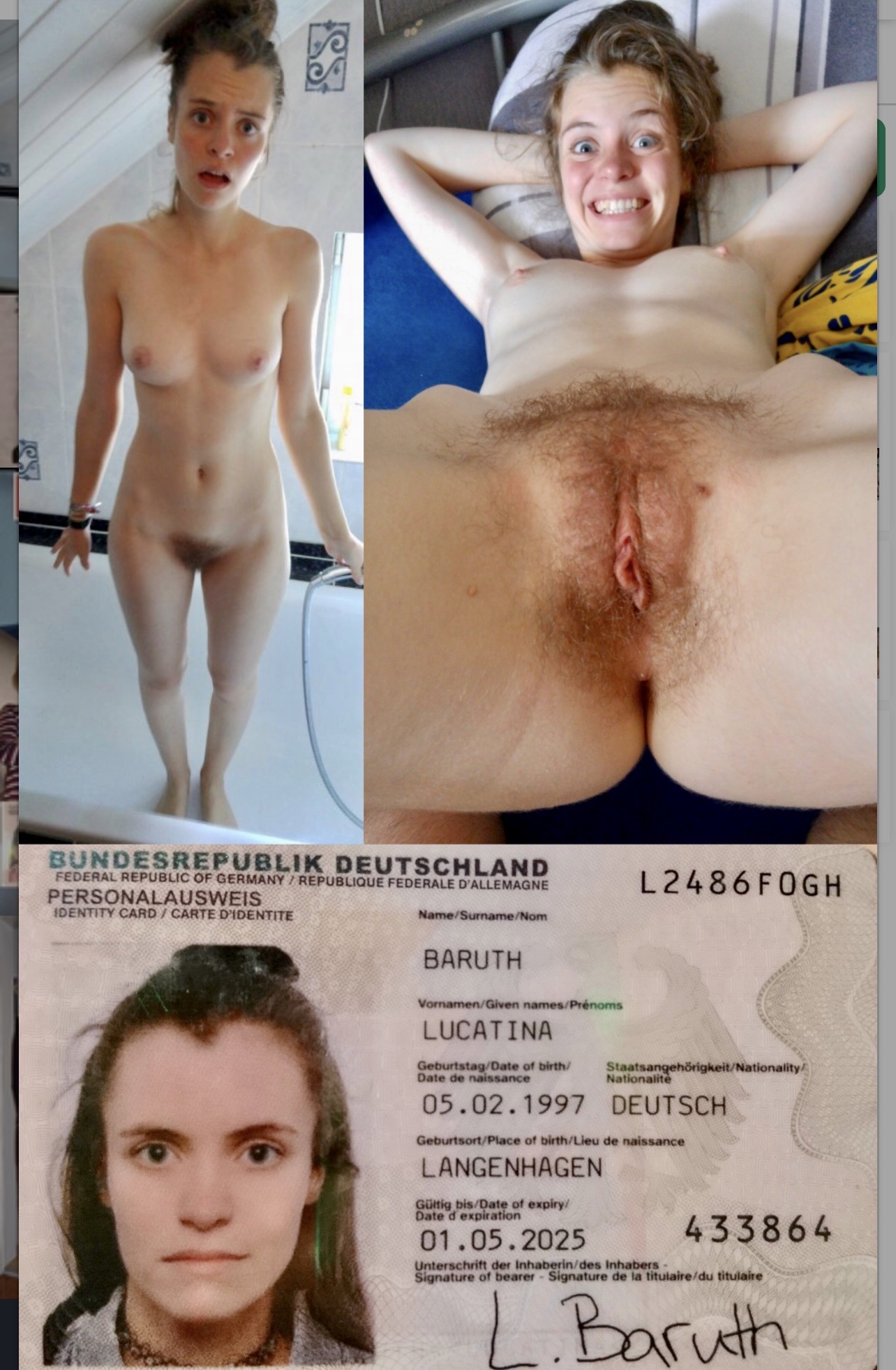 Lucatina Baruth is a webslut now 
