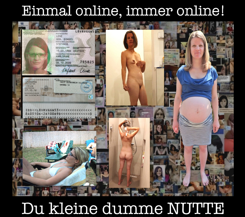 Stefanie Lens gebr. Dinges is a webslut now 