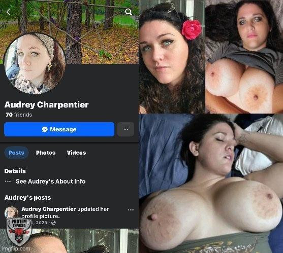 Big tits webslut Audrey