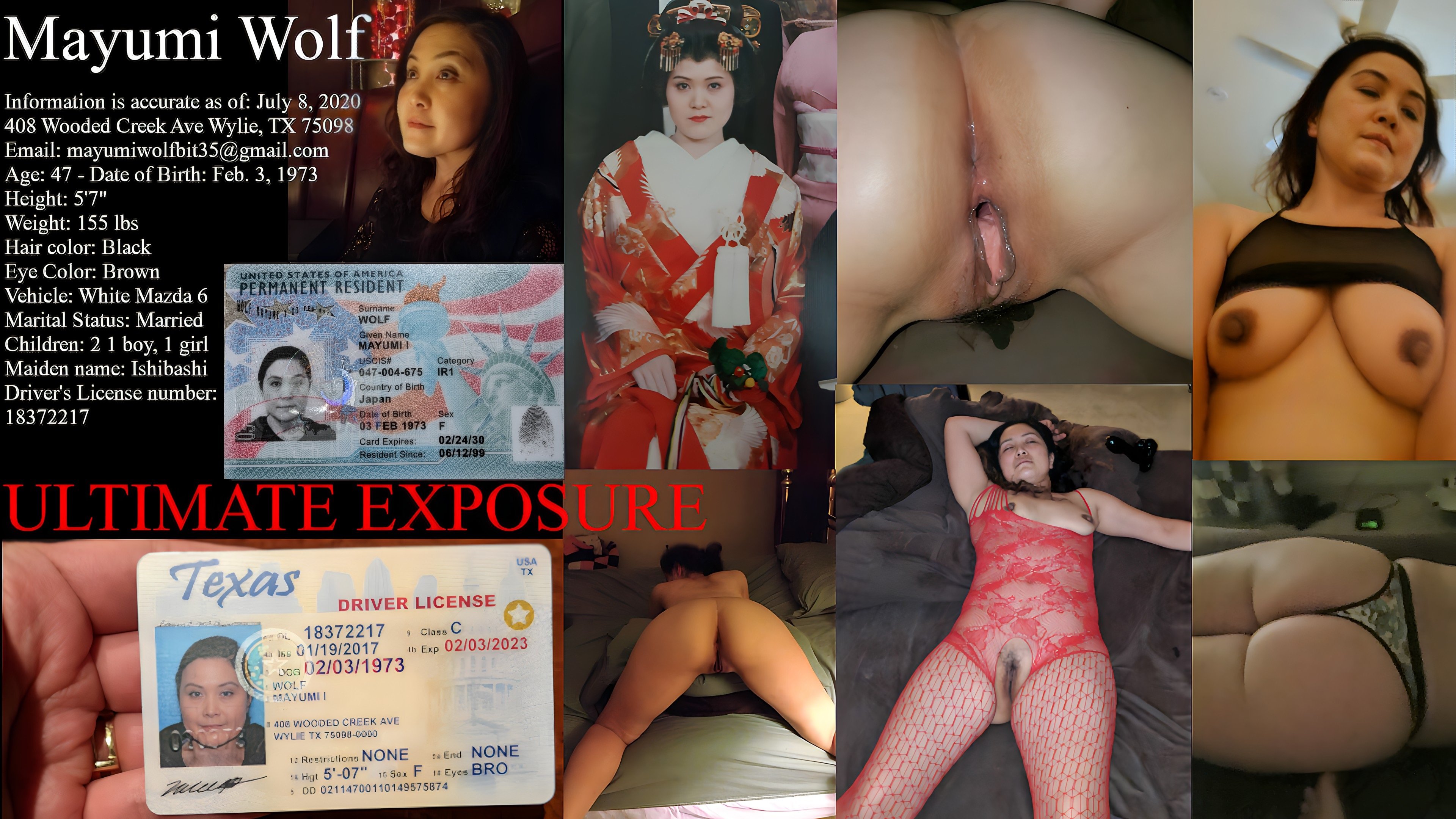 Mayumi Wolf is now a webslut! 