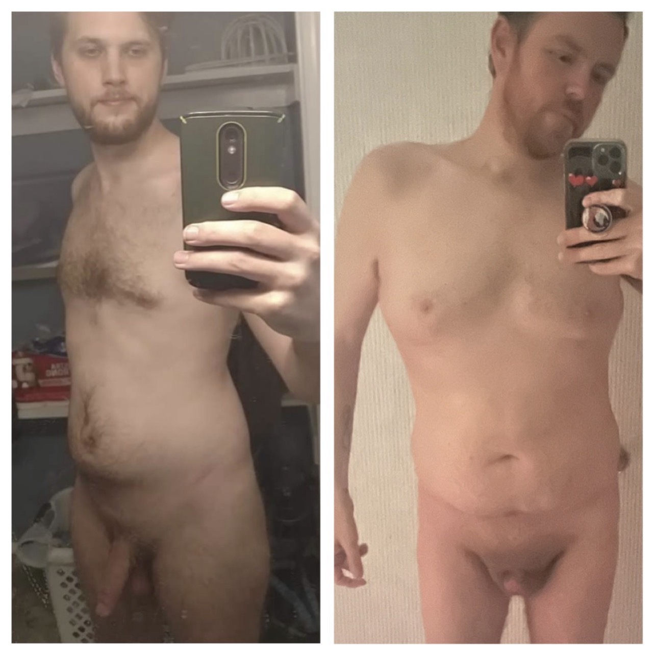 Bryan’s big dick next to my clit 