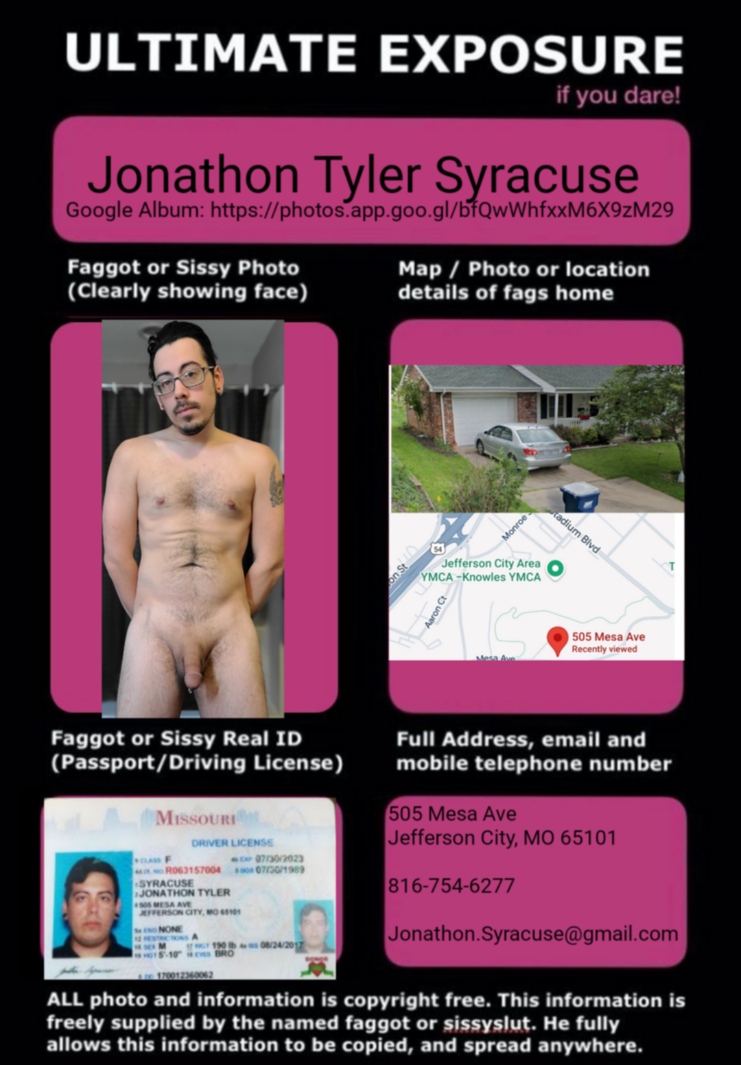 Jonathon Tyler Syracuse Ultimate Exposure