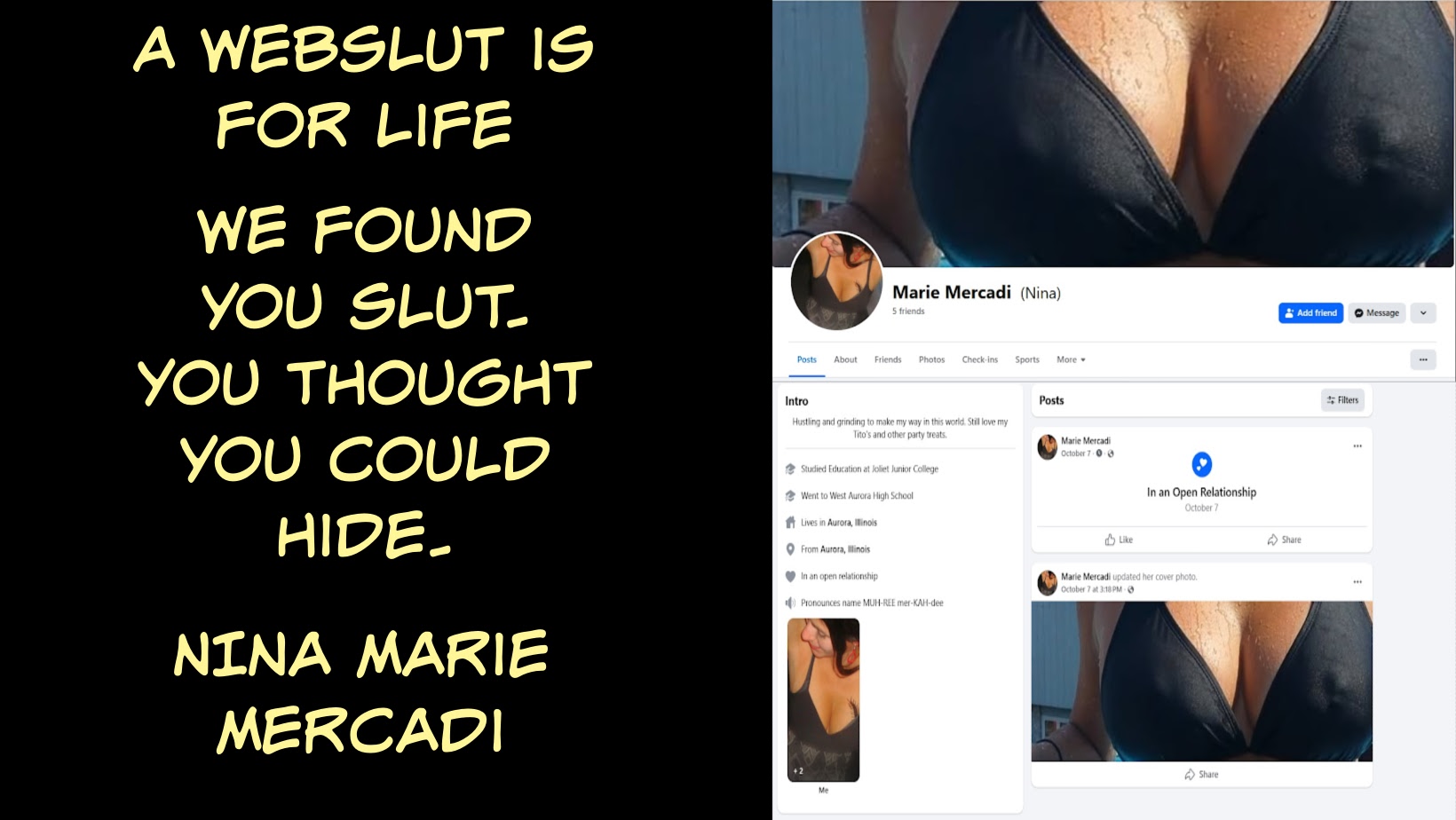 Webslut Nina Marie Mercadi