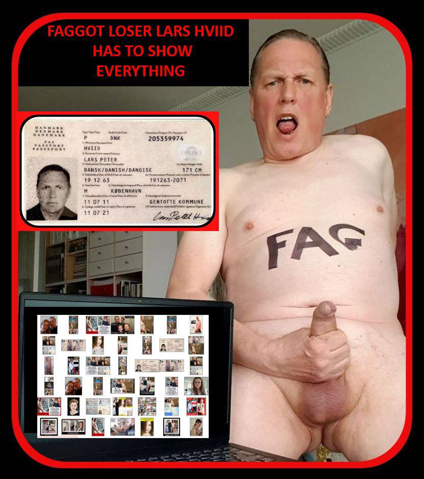 Faggot Lars, unaware wife and id