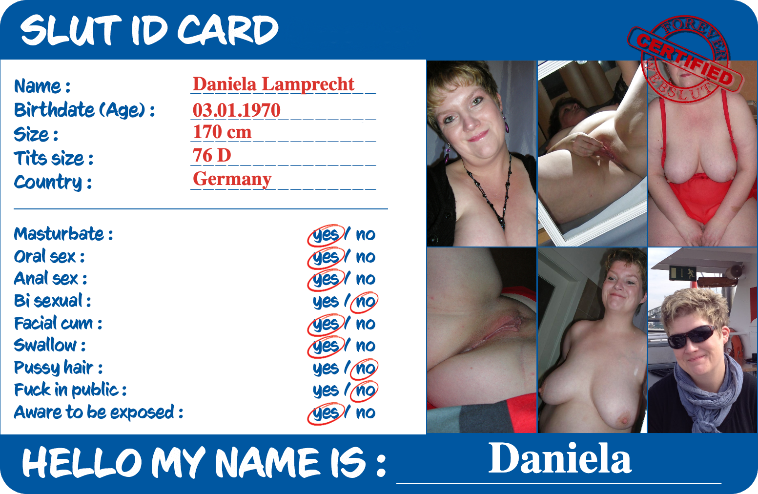 Webslut Daniela Lamprecht