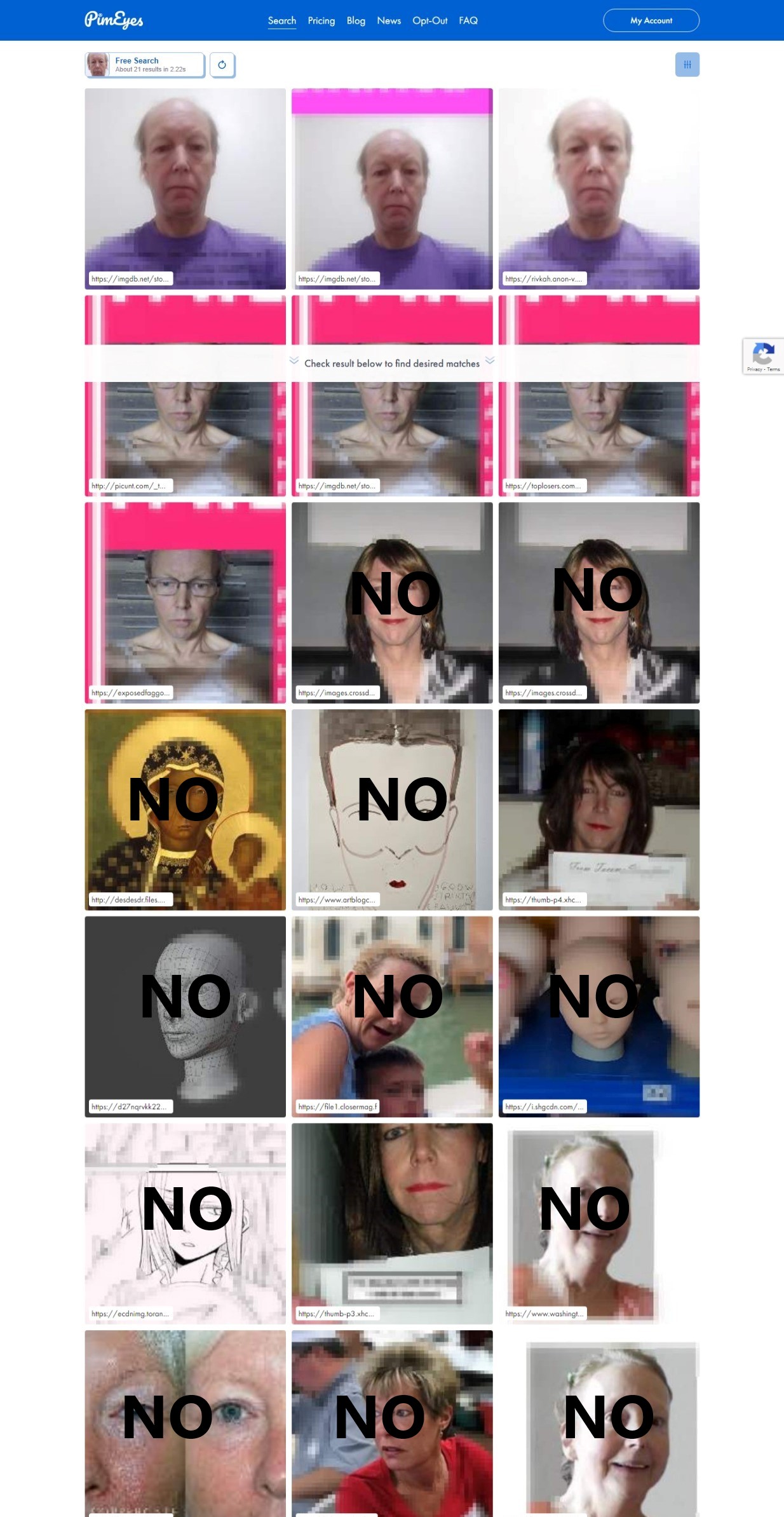 Pimeyes results on Bob Sodergren who is Tara McLovin a cocksucking sissy faggot