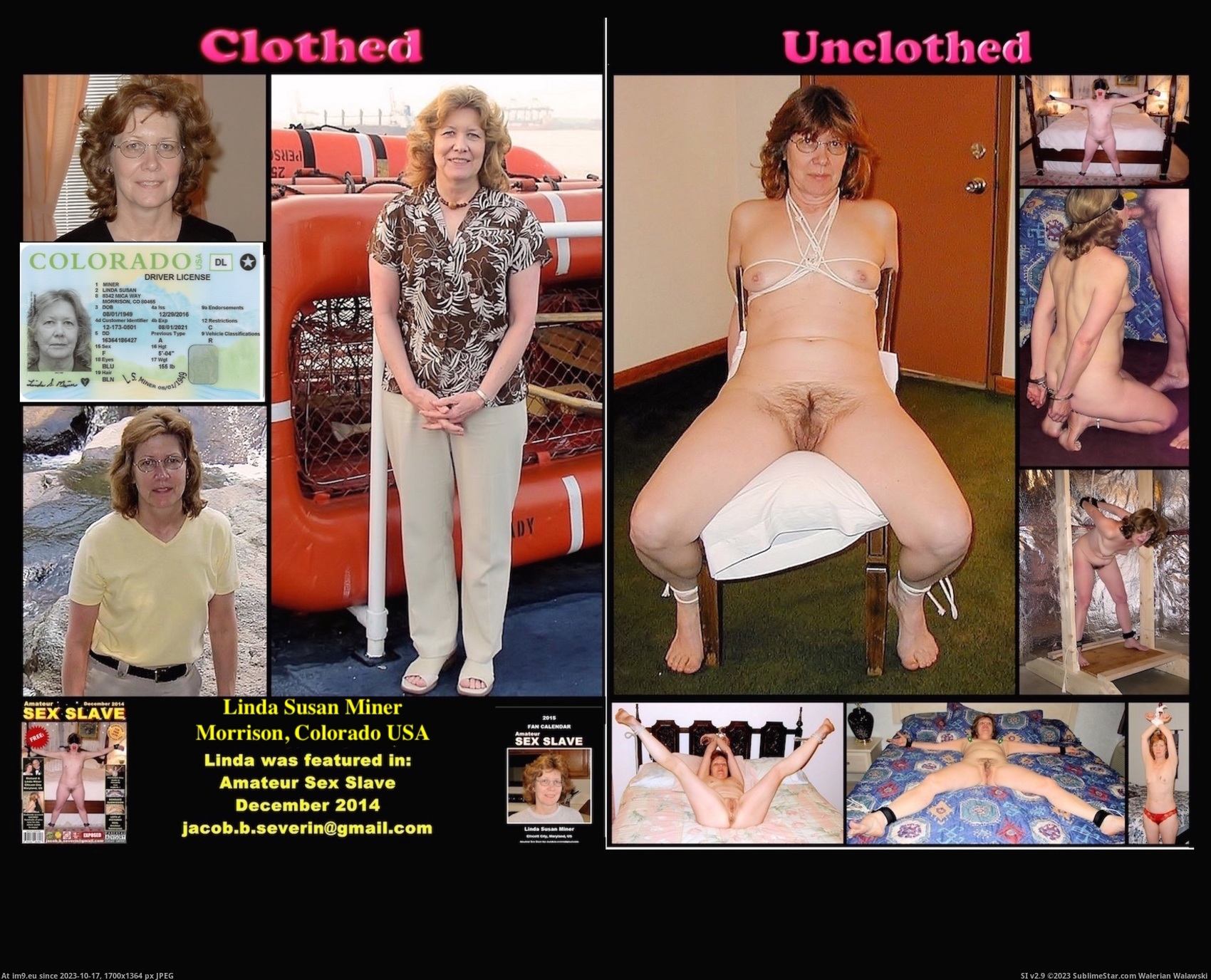 Linda Susan Miner from Colorado exposed webslut 