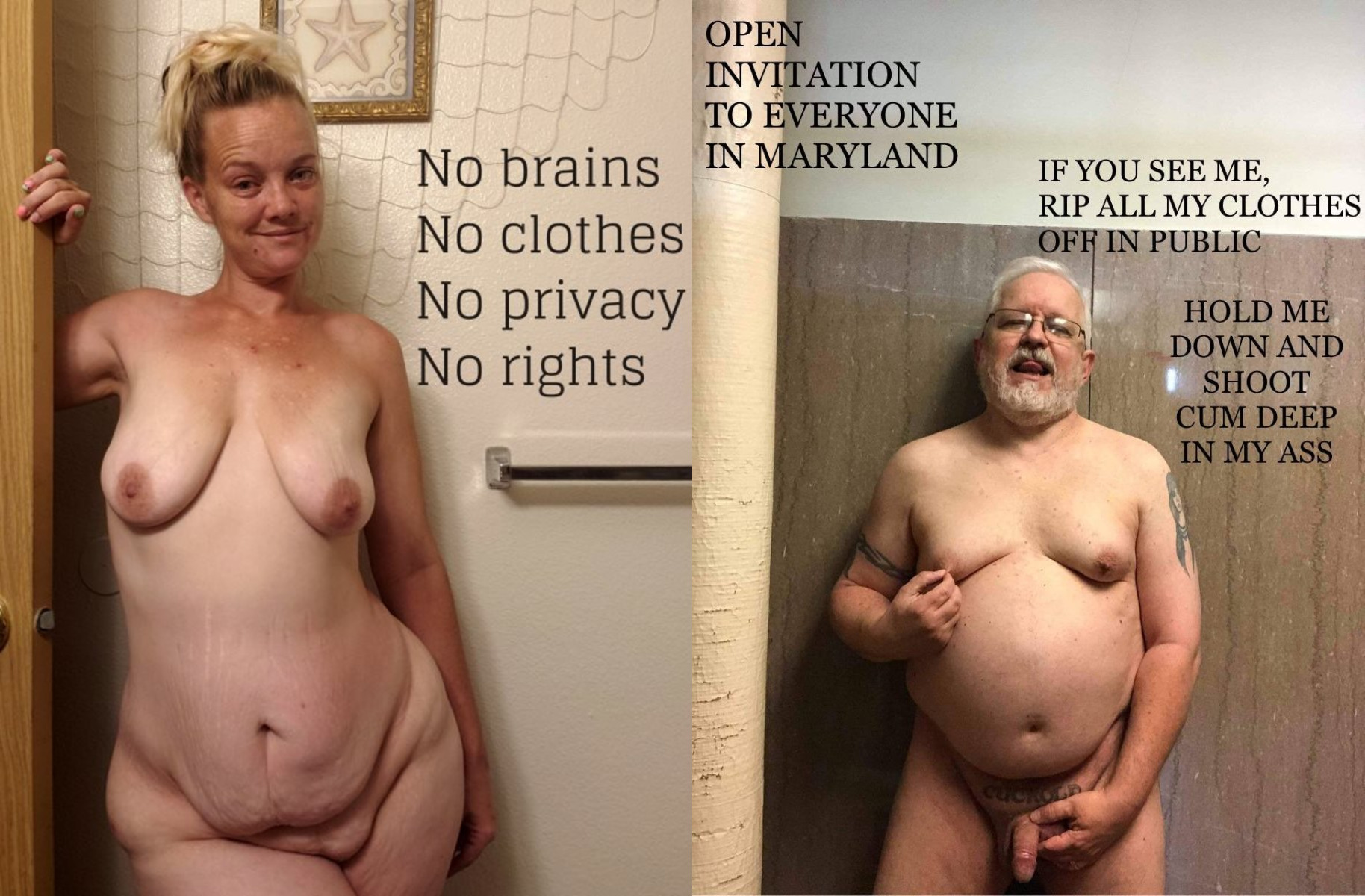 James Elliott from Hanover, Maryland tiny dick cuckold cumpig