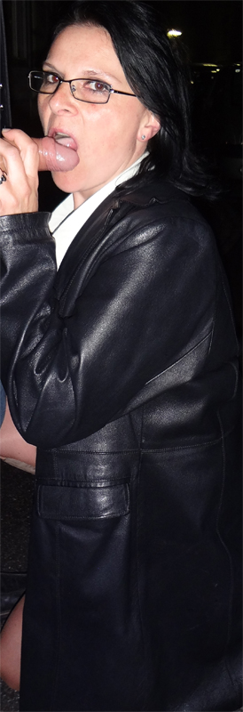 Hot Wife Exposed Sucking Cock