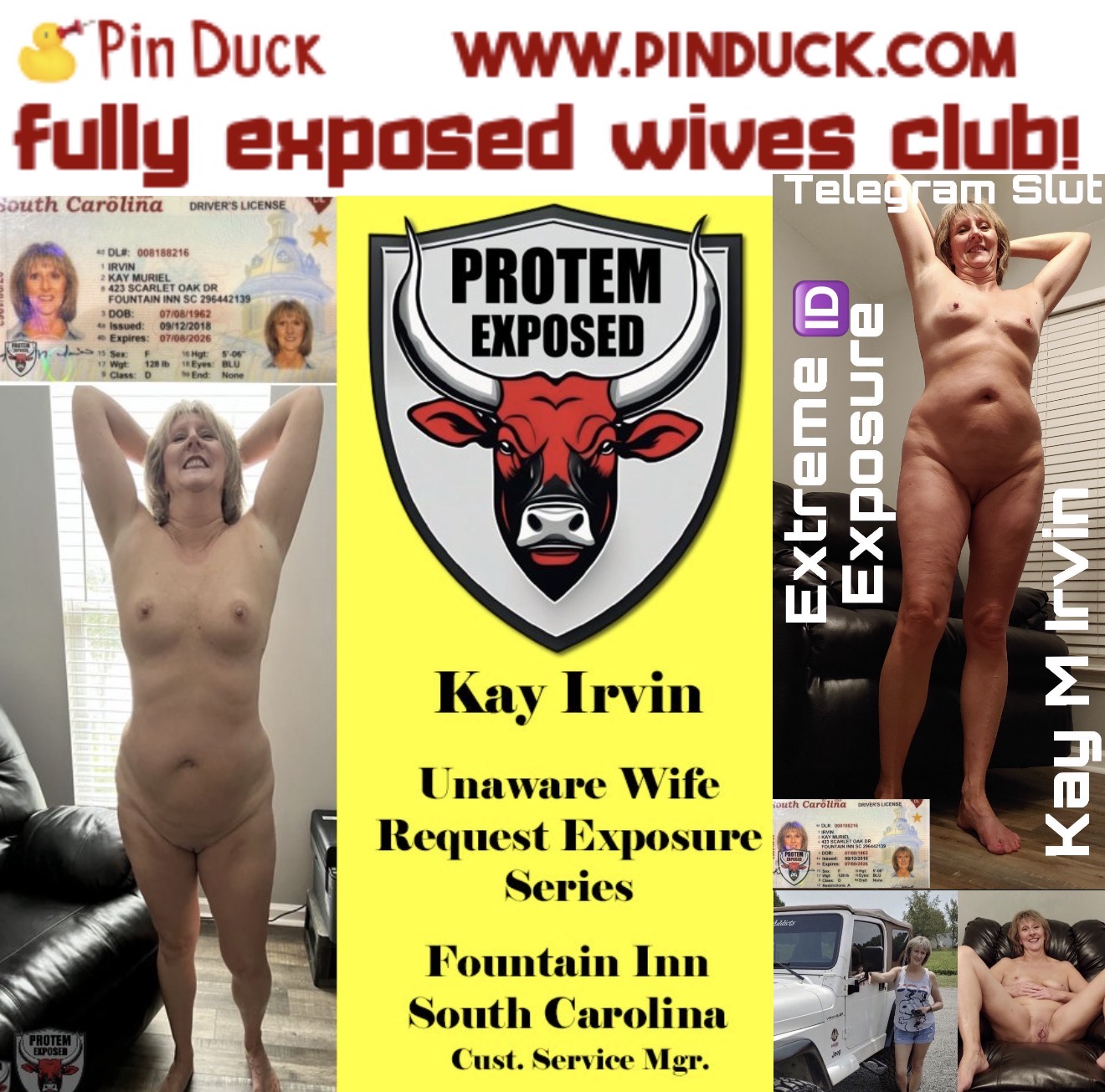 Pinduck club! Kay Irvin no delete 