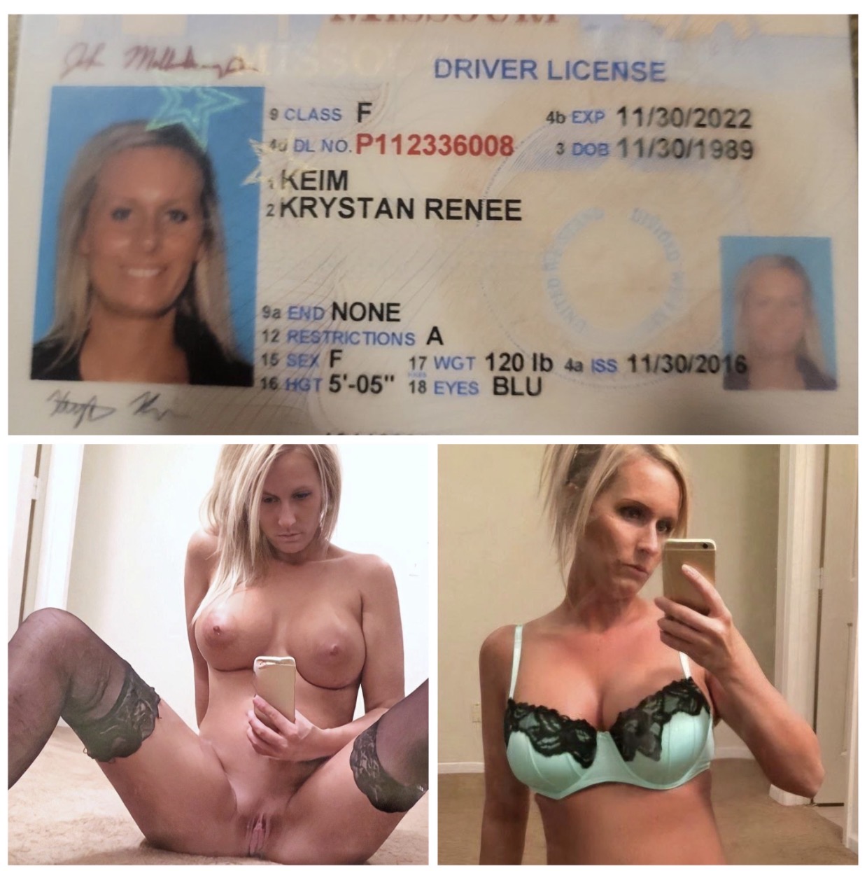 Webslut Krystan Keim Exposed 