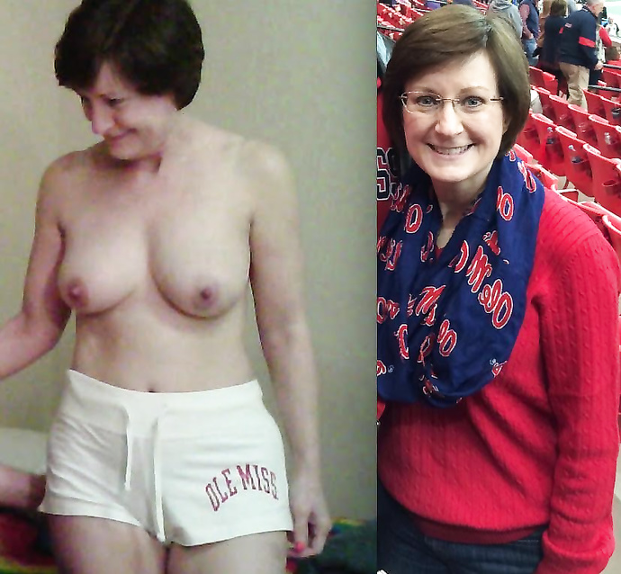 Carol before and after the game